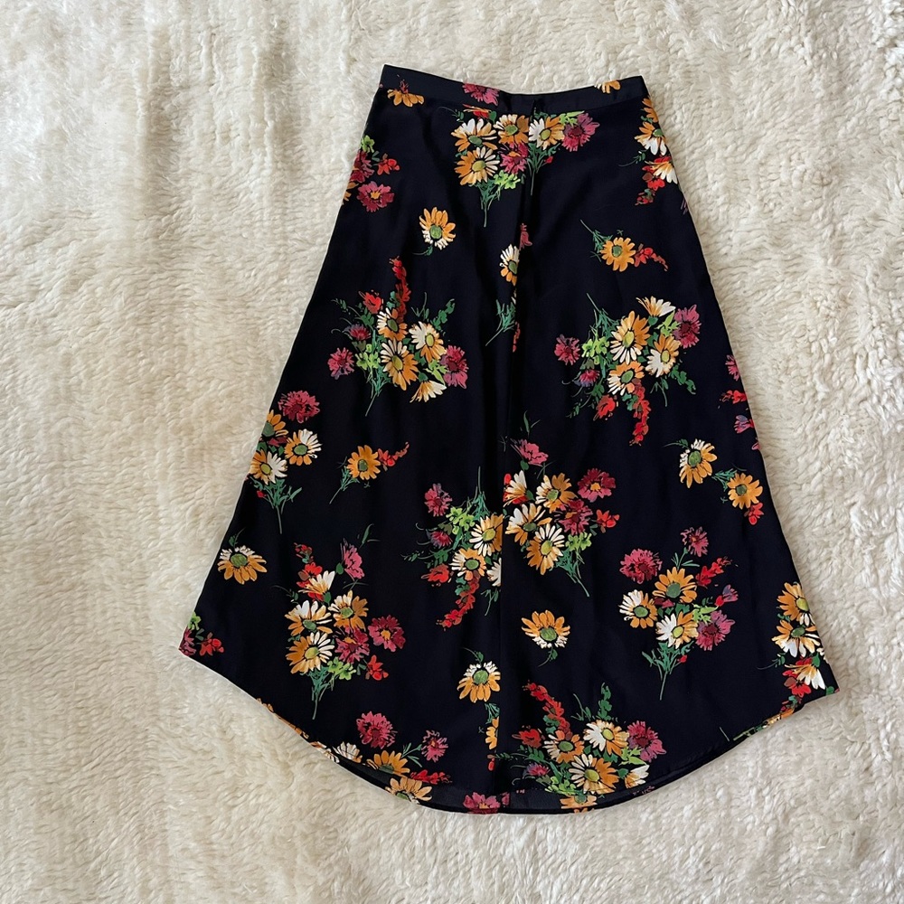 Floral summer skirt